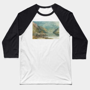 Hirzenach, Germany by J M W Turner 1817 Baseball T-Shirt